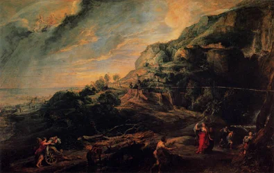 Ulisse e Nausicaa sull